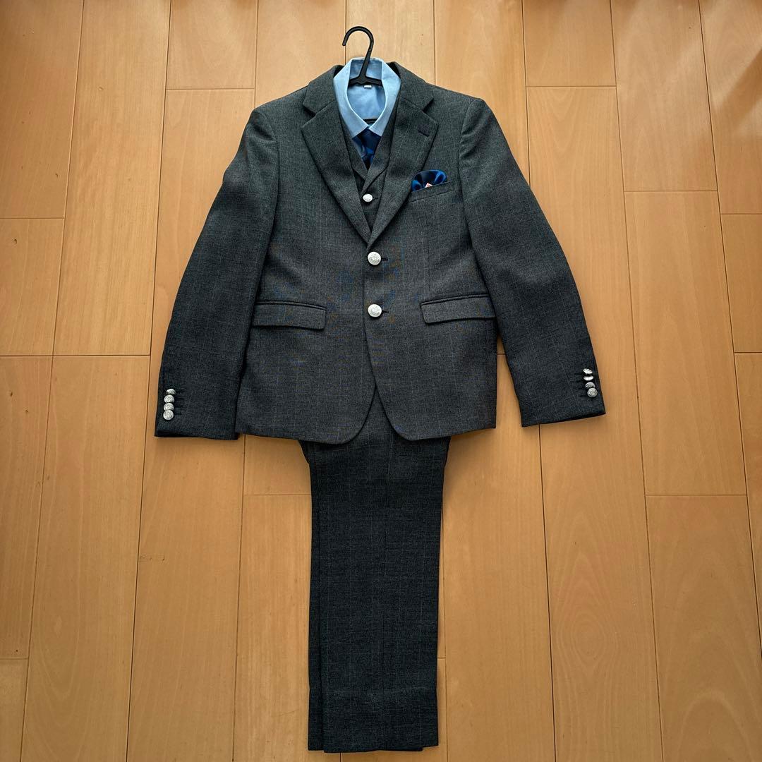 ワンダーファクトリー　150センチ　グレー　ベスト付き