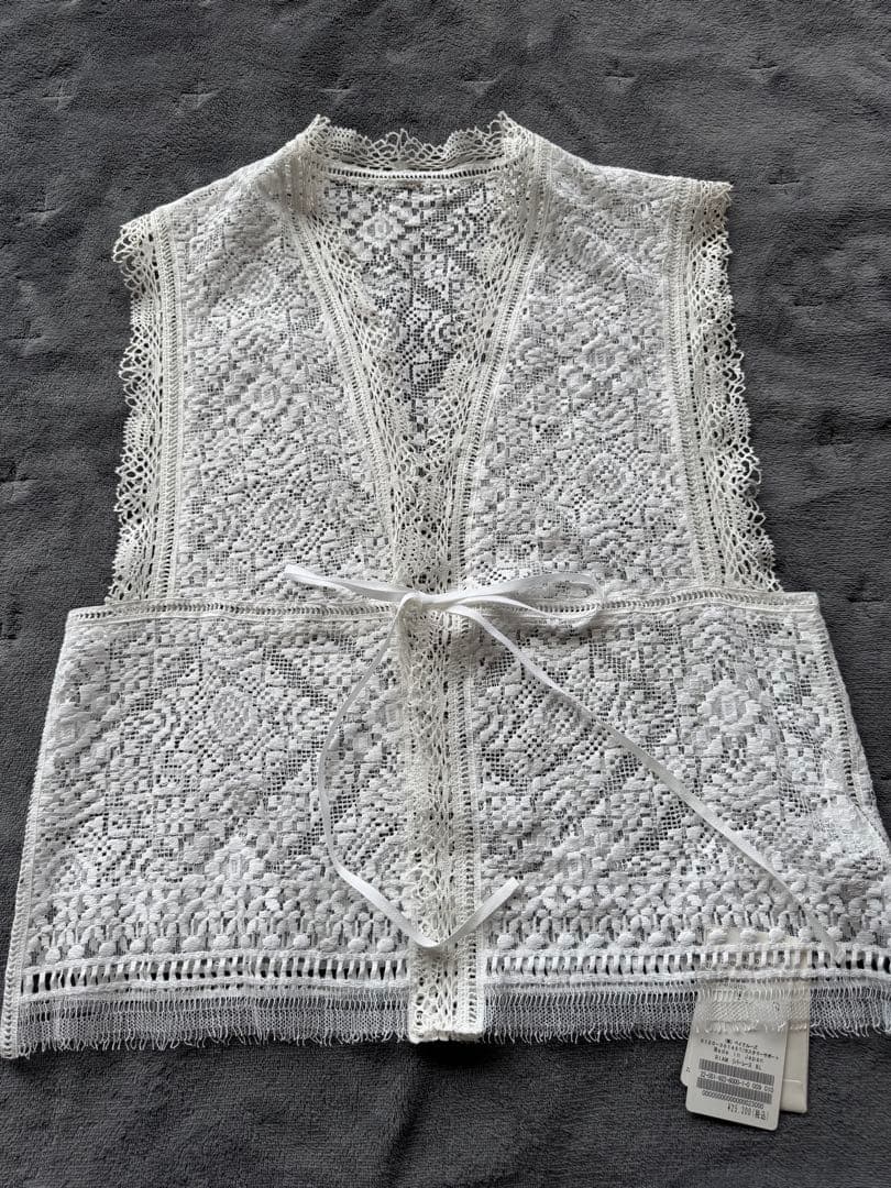 plage レースカットソー