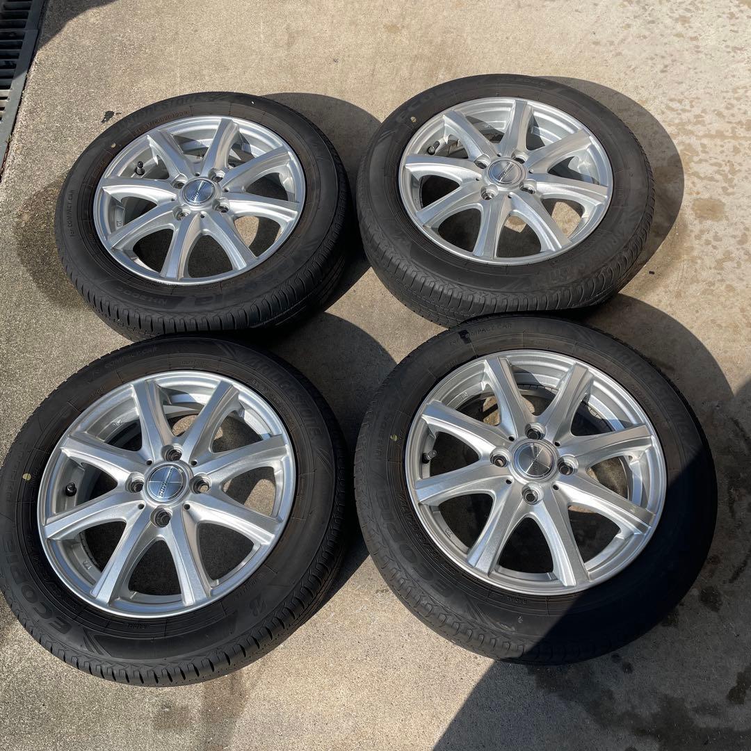 14インチ タイヤホイールセット ブリヂストン　エコピア