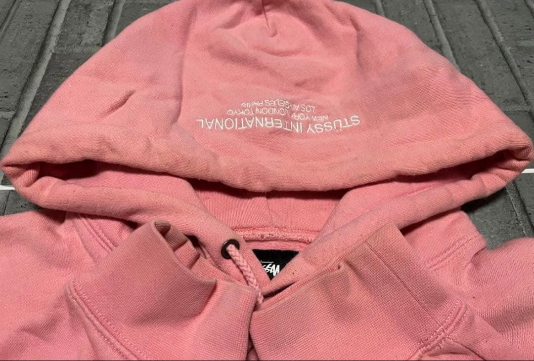 Stussy ステューシー パーカー フード スウェット サイズ:メンズM