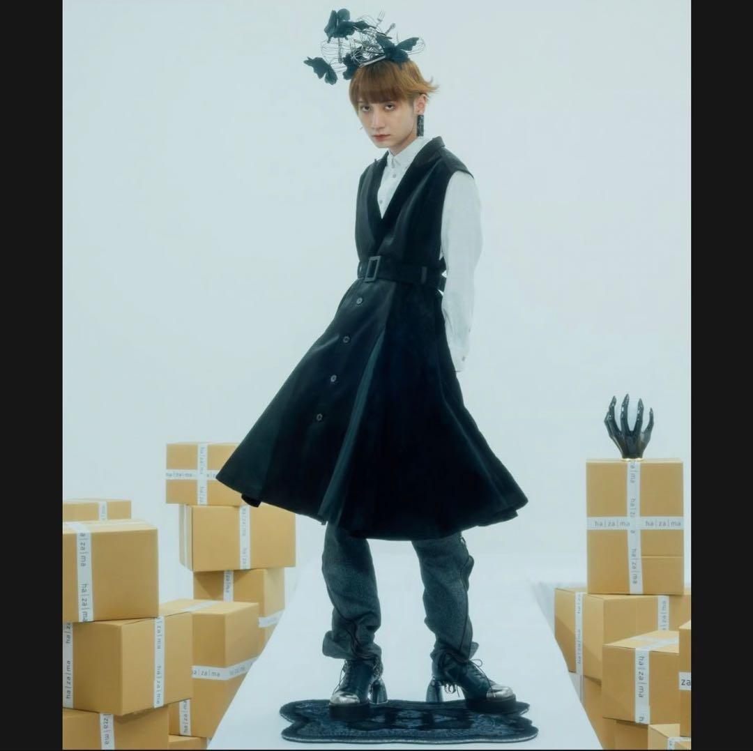 【即購入OK】hazama 2022PC 揺らめくロングベスト ハザマ