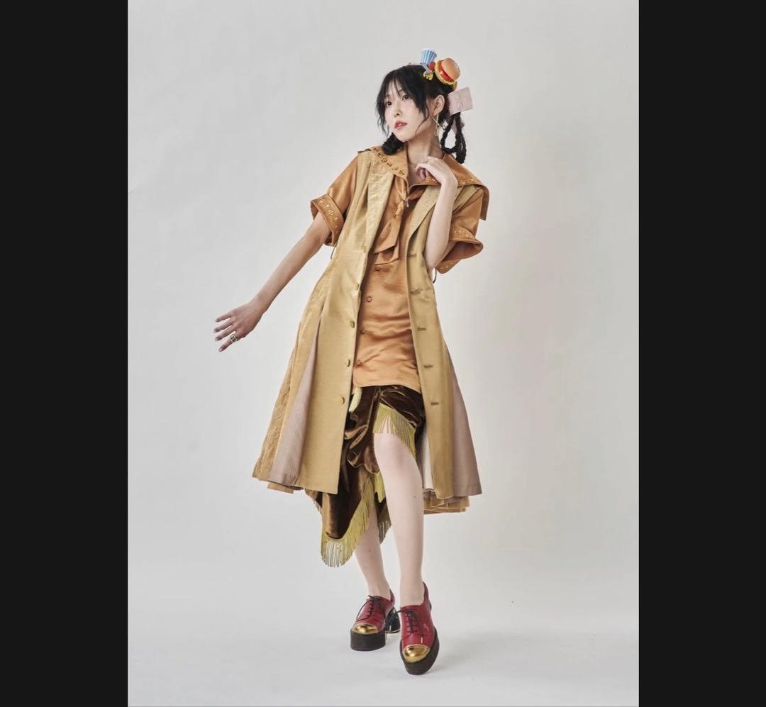 【即購入OK】hazama 2022PC 揺らめくロングベスト ハザマ