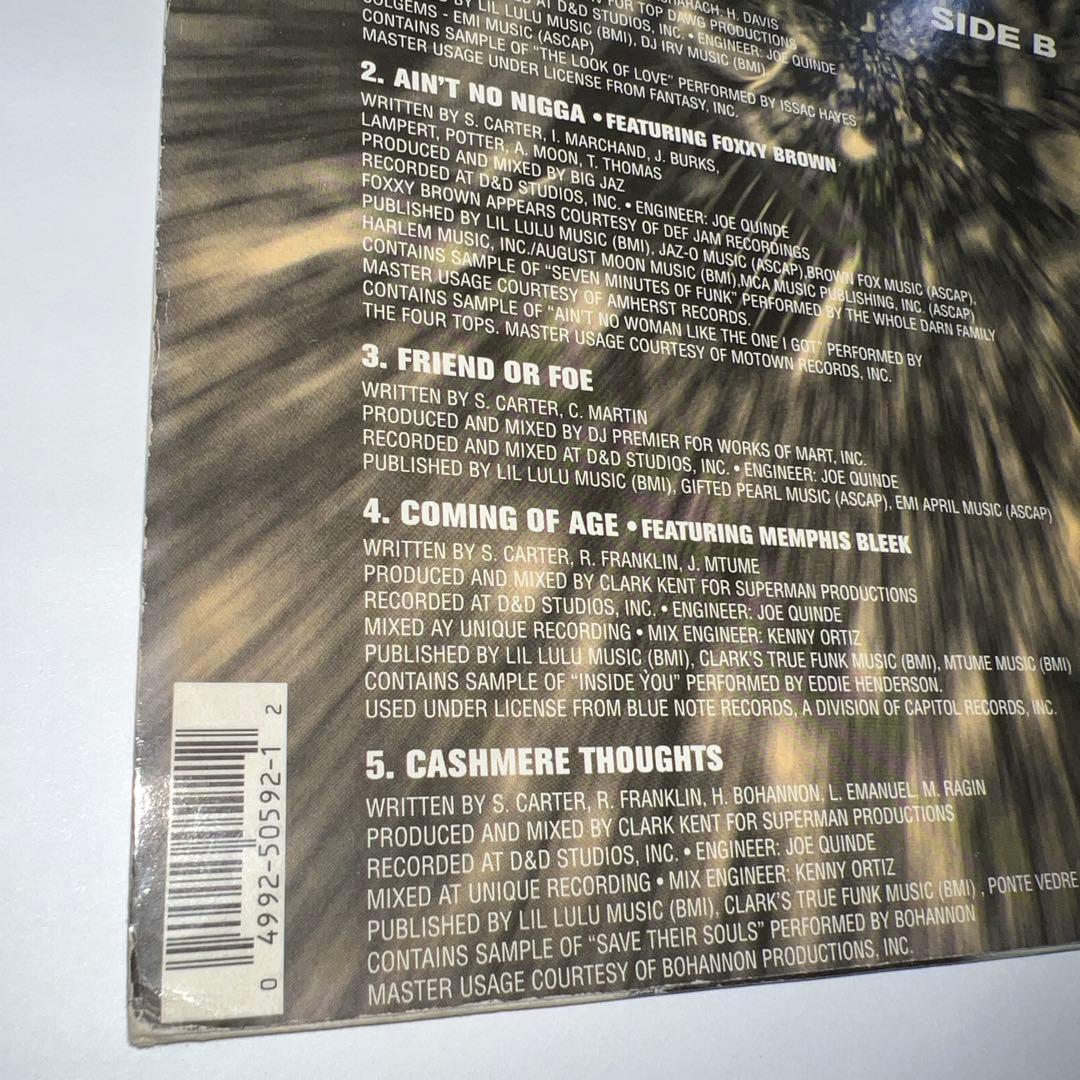 使用感あり JAY-Z REASONABLE DOUBT 2LP