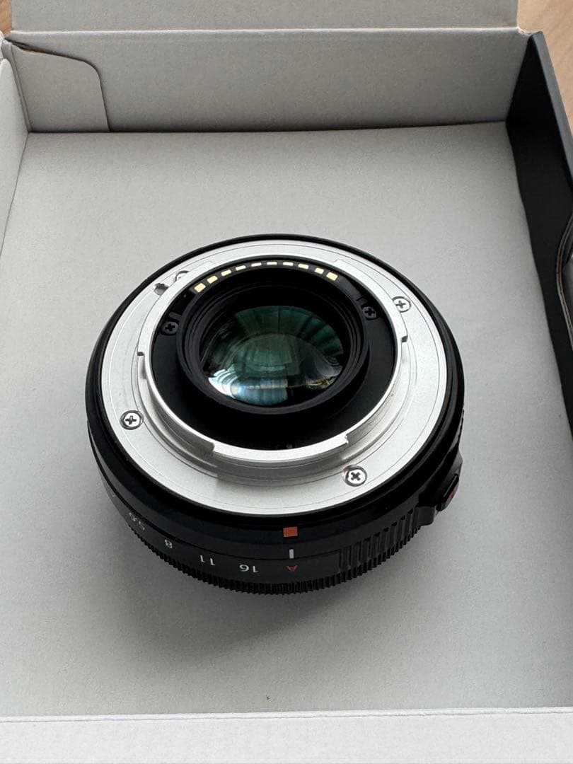 FUJIFILM XF27mmF2.8 レンズ【2024年8月新品購入】