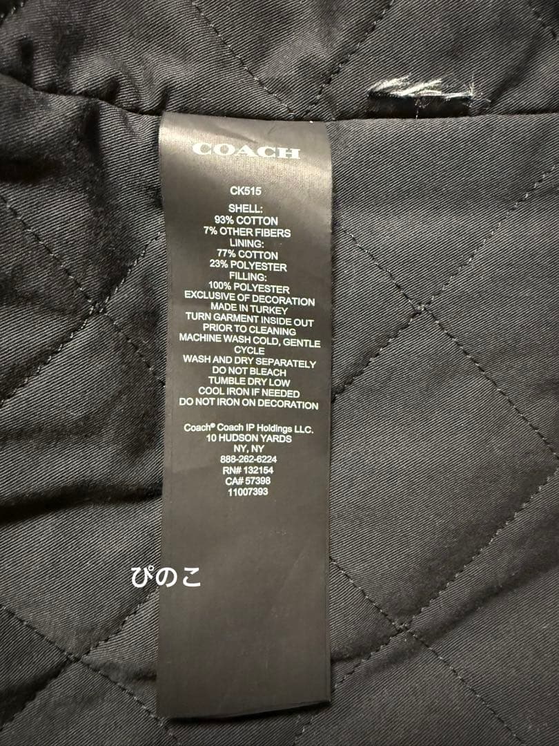 COACH ★ デニム オーバーシャツ　Ｌ