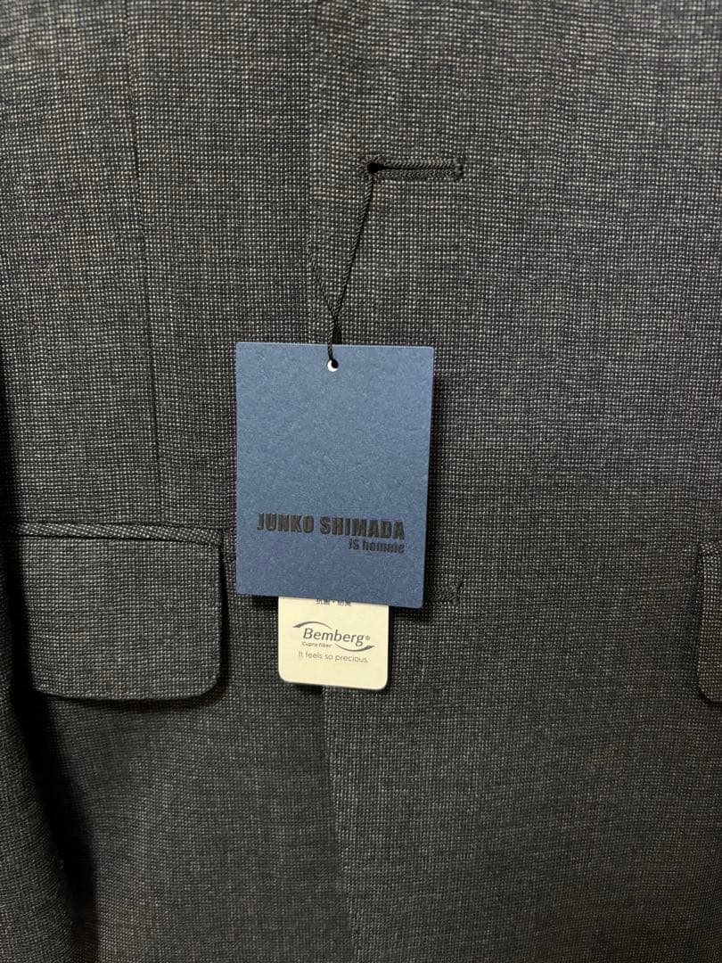 【新品未使用】JUNKO SHIMADA グレー ビジネススーツ