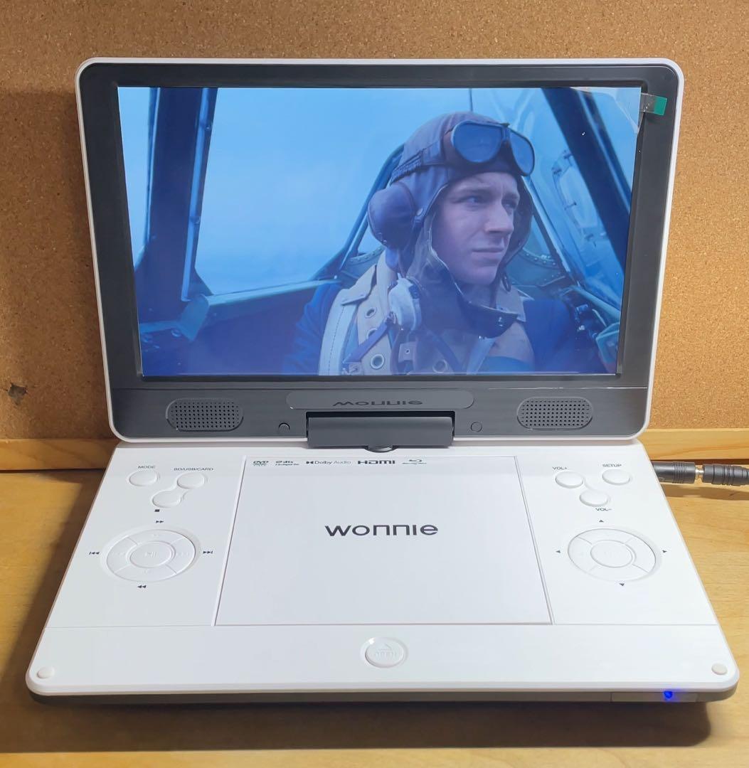 wonnie 新品 ポータブルDVD・BD・Blu-ray・ブルーレイプレーヤー