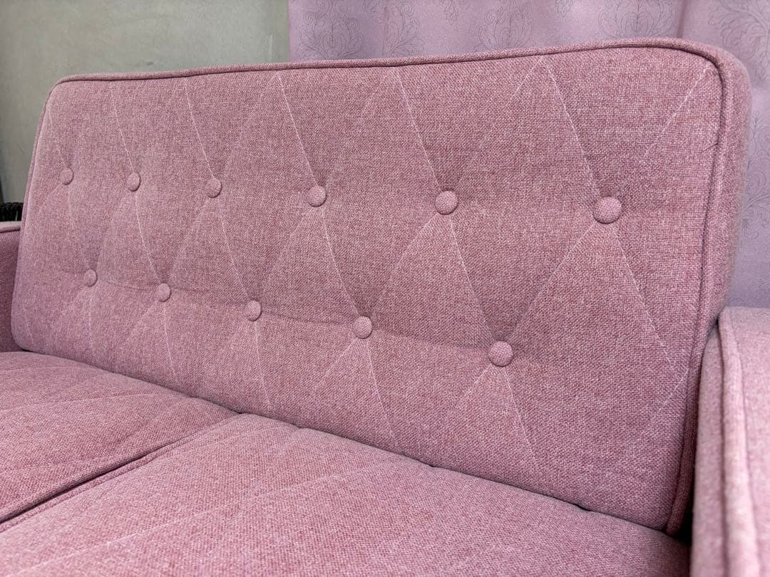 ピンク ソファ 2人掛け