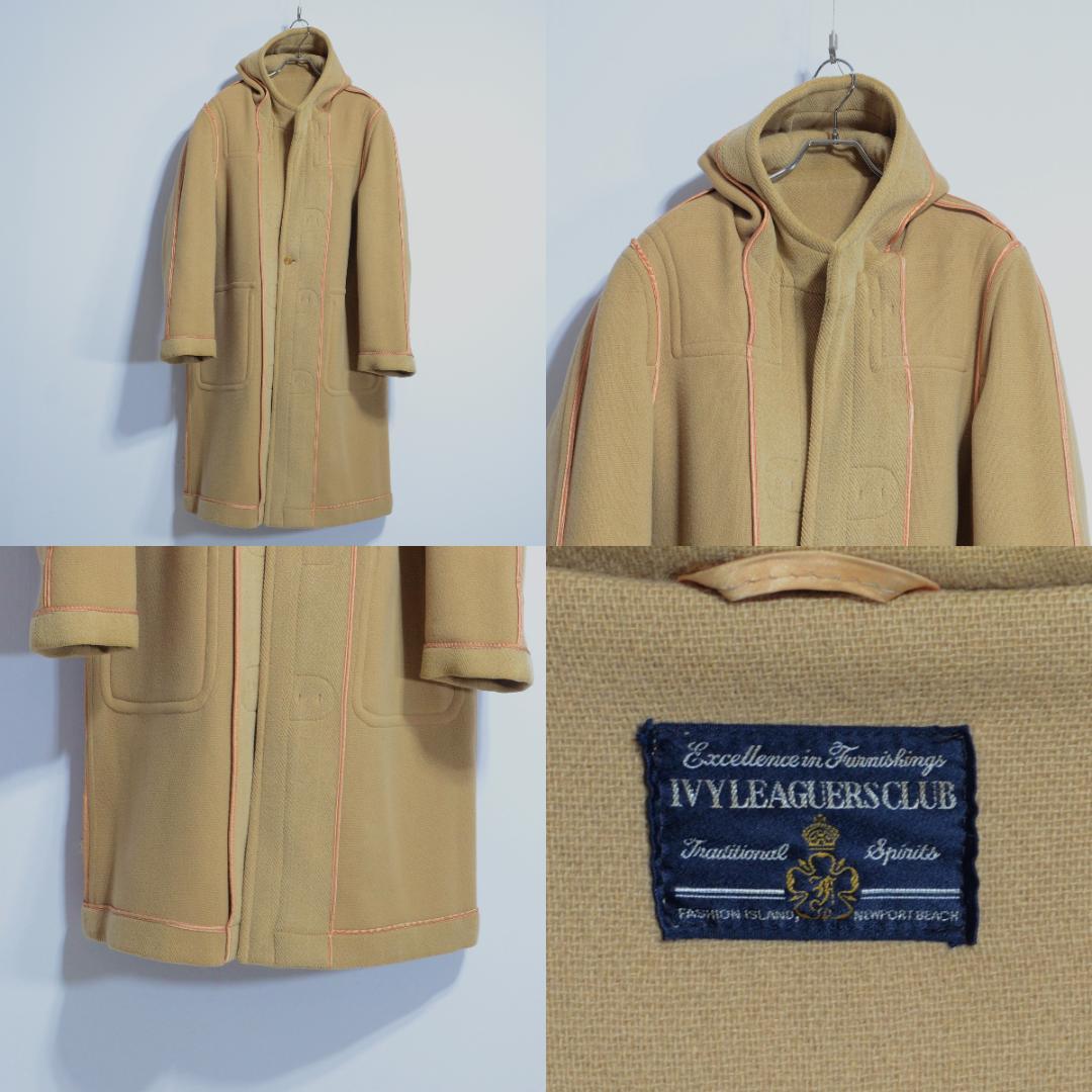極上品 ムーアブルック チベット社 ダッフルコート Hベージュ Ｍ=38