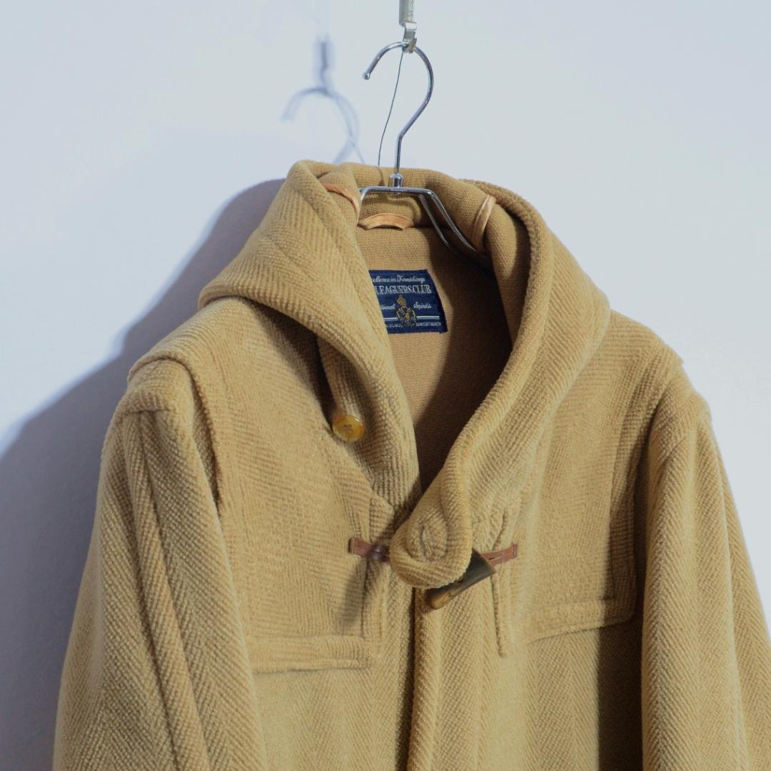 極上品 ムーアブルック チベット社 ダッフルコート Hベージュ Ｍ=38