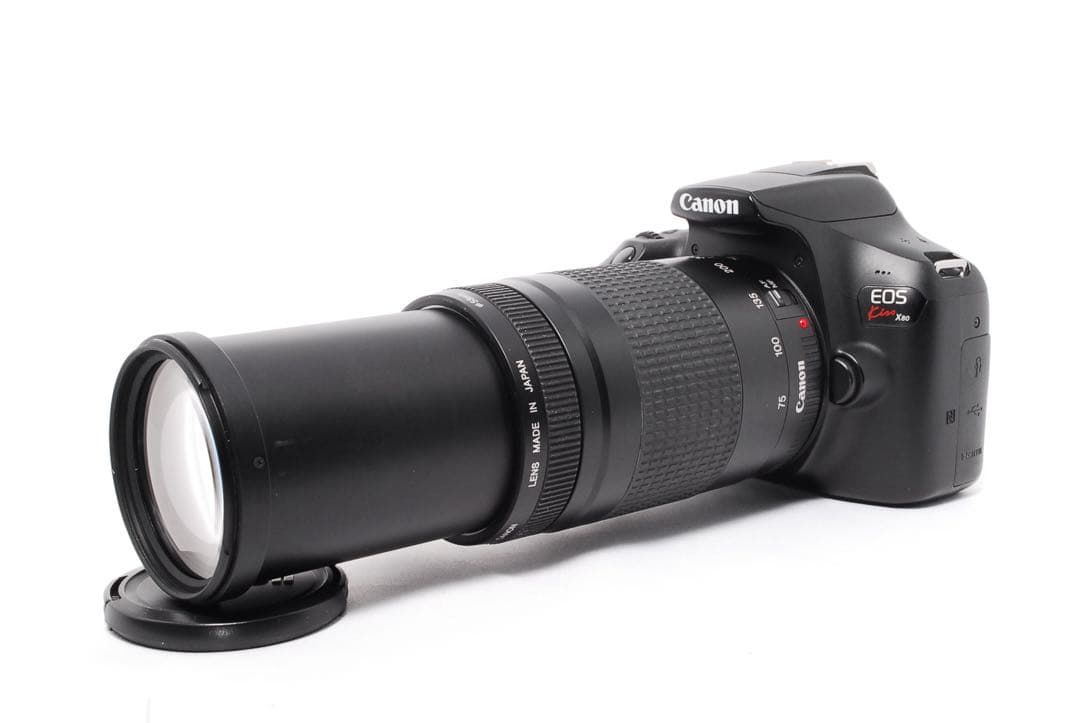 ◆バッグ付き◆一眼レフカメラ◆Canon Kiss X80◆WiFi転送機能◆