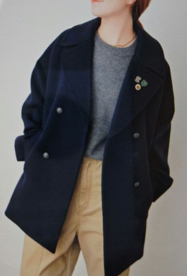 スピックアンドスパン　TICCA別注ピーコート