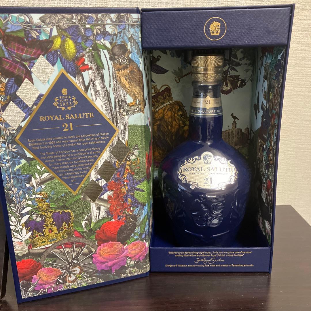 【新品・未開封】 SALUTE 21年 ブレンデッドスコッチウイスキー