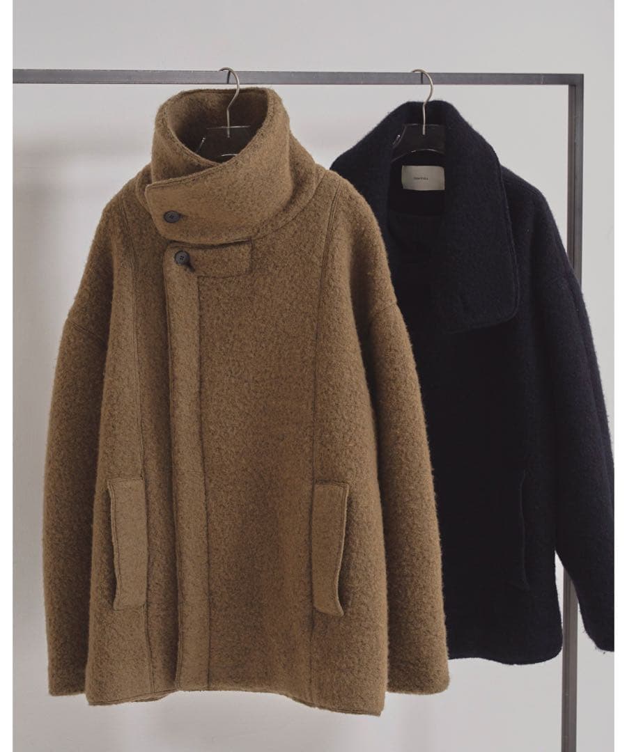 新品　TODAYFUL * Standcollar Boucle Jacket