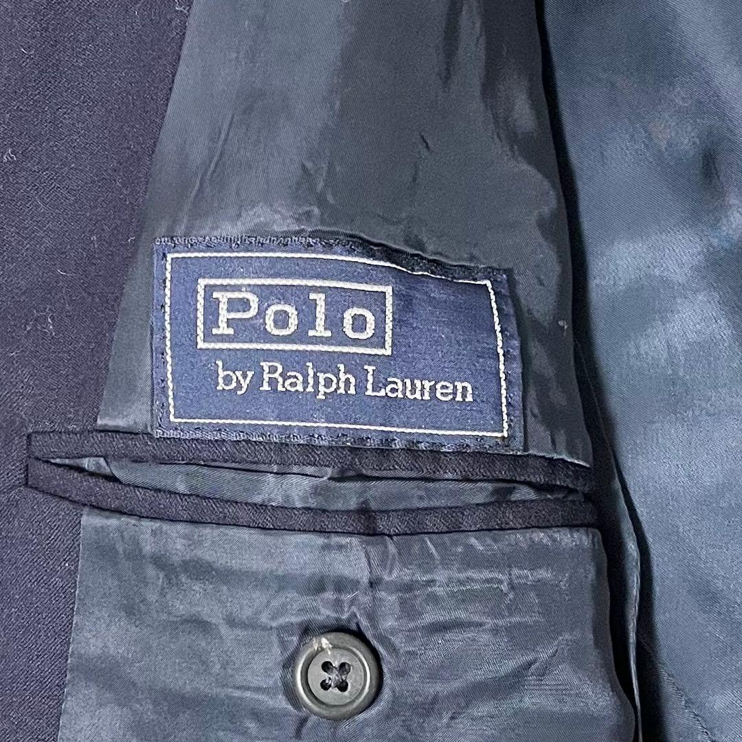 ✨希少✨Polo Ralph Lauren 紺ブレ 金ボタン　米国製　XL相当