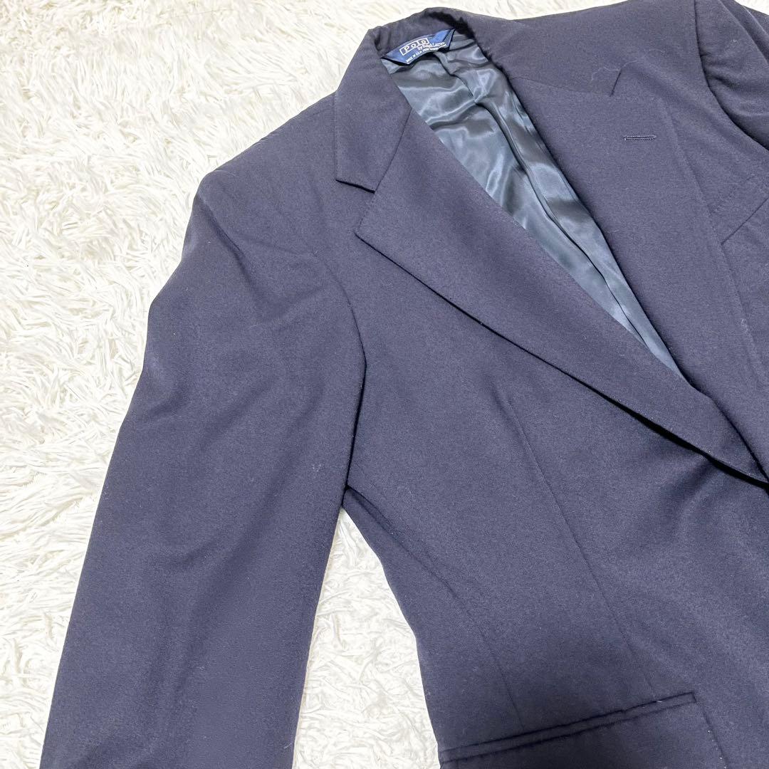 ✨希少✨Polo Ralph Lauren 紺ブレ 金ボタン　米国製　XL相当