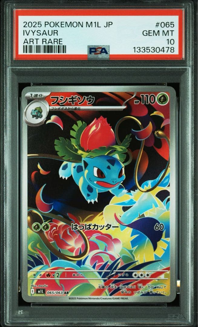 【PSA10】フシギダネ フシギソウ メガフシギバナex 3連番 AR SAR