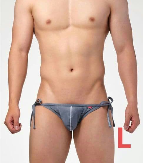 【新品/完売人気モデルTOOT】ストレッチデニムサイドストリング　ビキニ　限定L