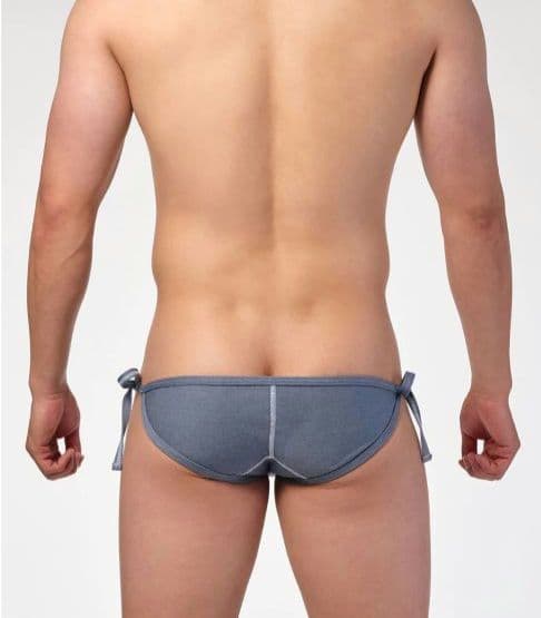 【新品/完売人気モデルTOOT】ストレッチデニムサイドストリング　ビキニ　限定L