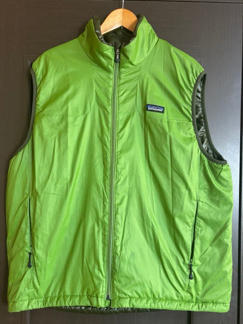 patagonia メンズ XL グリーン ベスト