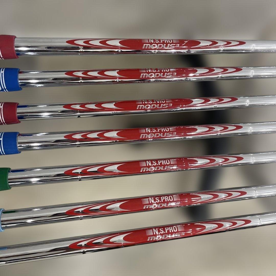 PING i210 アイアン 5〜U 7本セット 黒ドット モーダス120 Ｓ