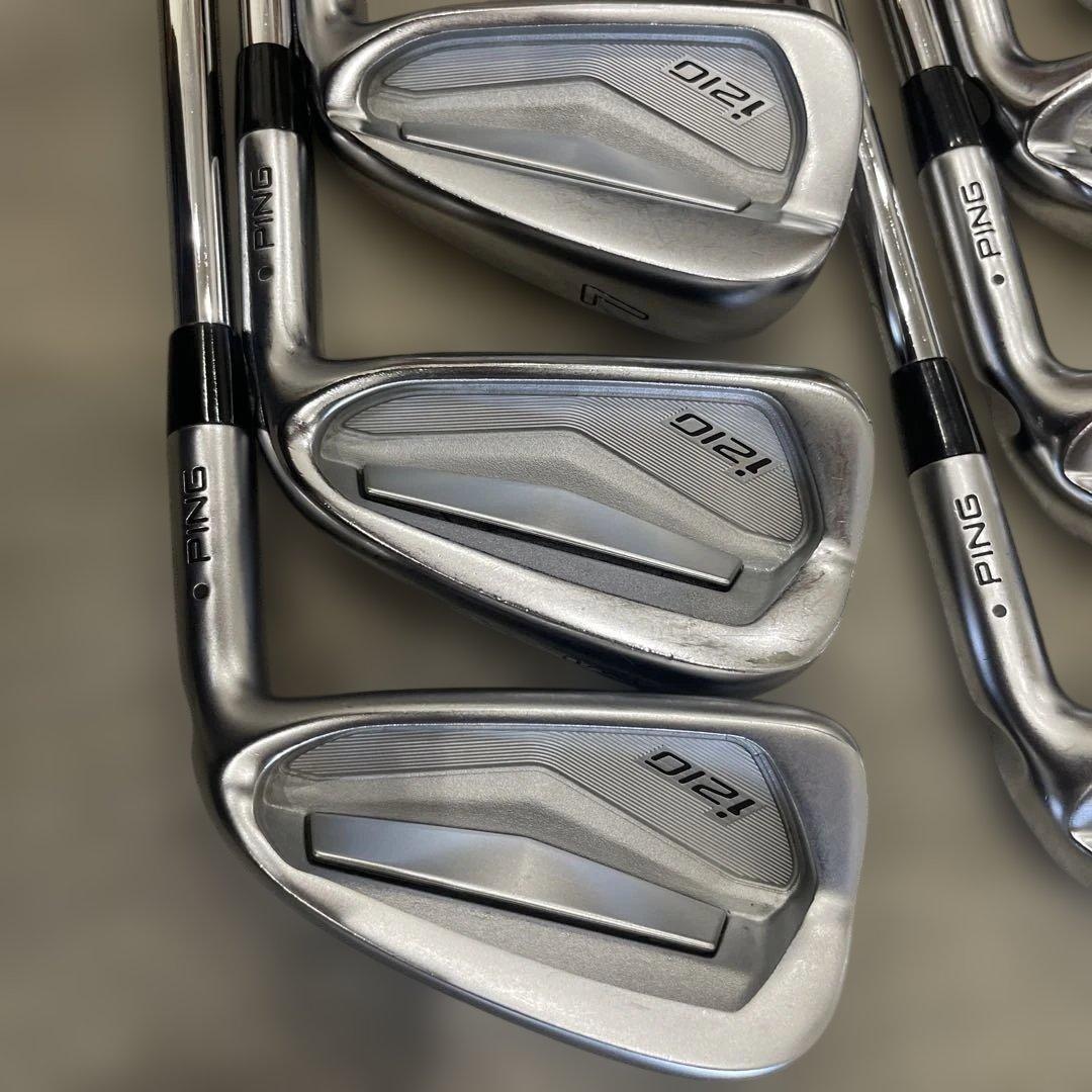 PING i210 アイアン 5〜U 7本セット 黒ドット モーダス120 Ｓ