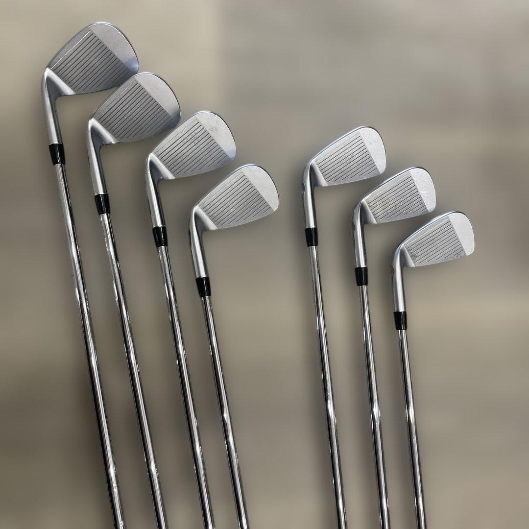 PING i210 アイアン 5〜U 7本セット 黒ドット モーダス120 Ｓ