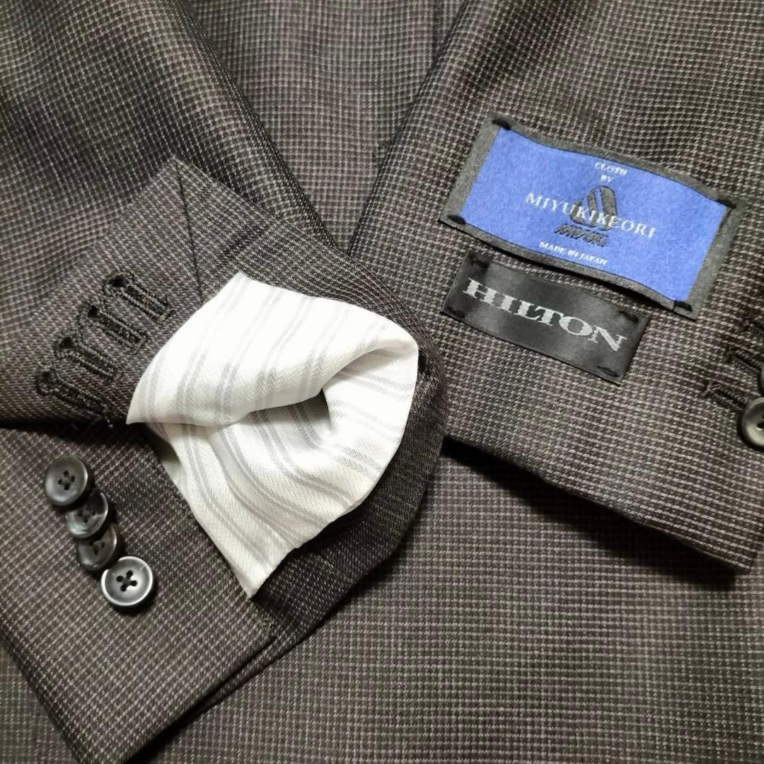 【専用】ヒルトン　御幸毛織　シングル2つボタン　スタイリッシュスーツ（YA8）