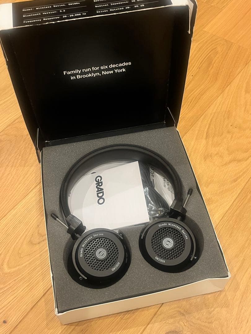 GRADO GW100x ワイヤレスヘッドホン