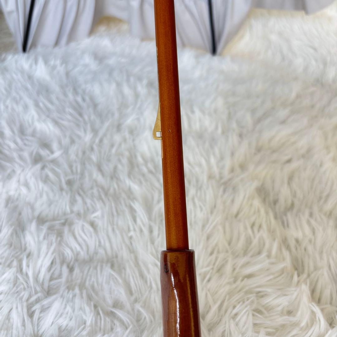 未使用　グレイシー　日傘　フリル　晴雨兼用　バイカラー　水色　グレー