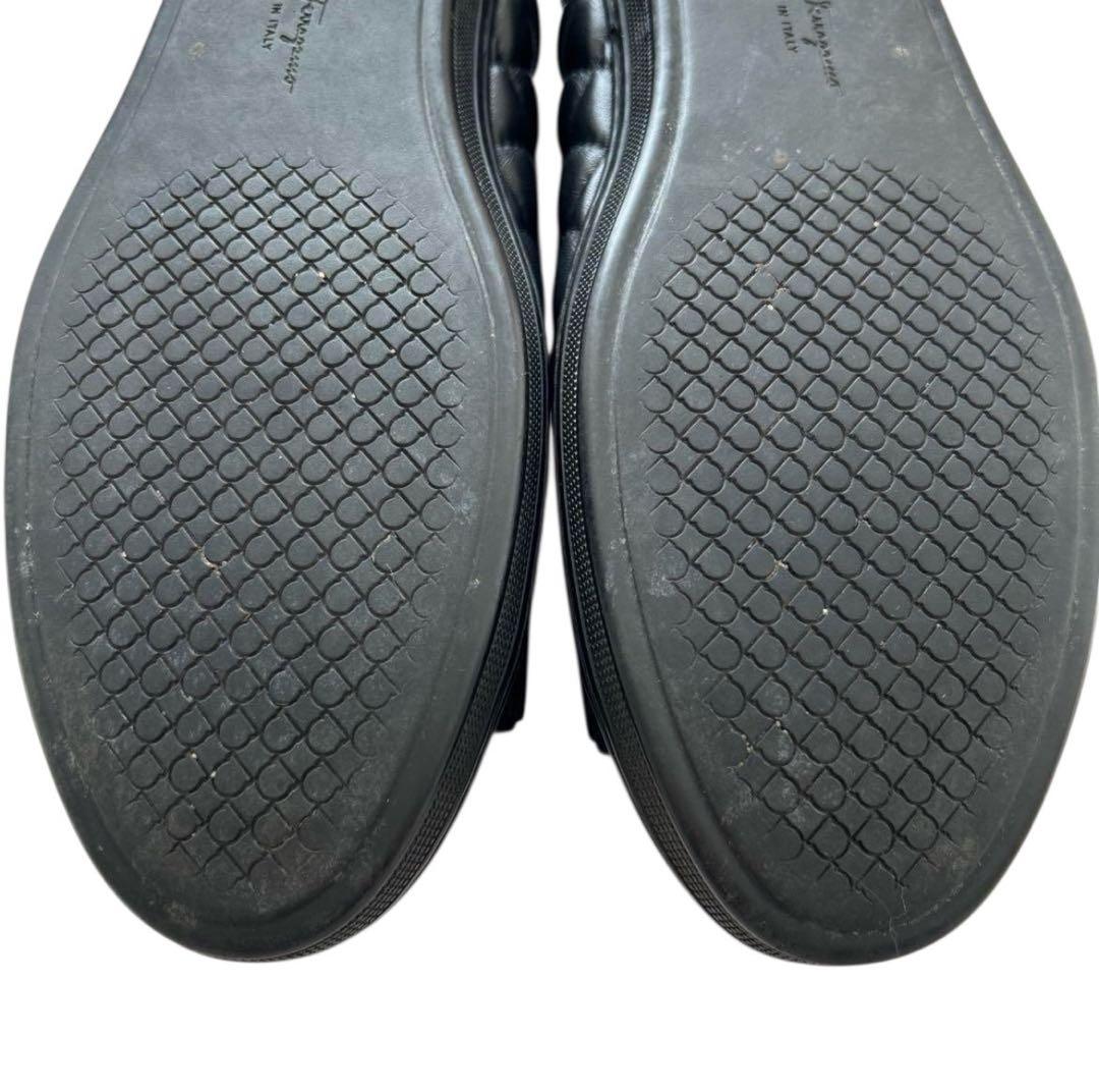 【サニー】FERRAGAMO ヴァラリボン キルティングフラットシューズ