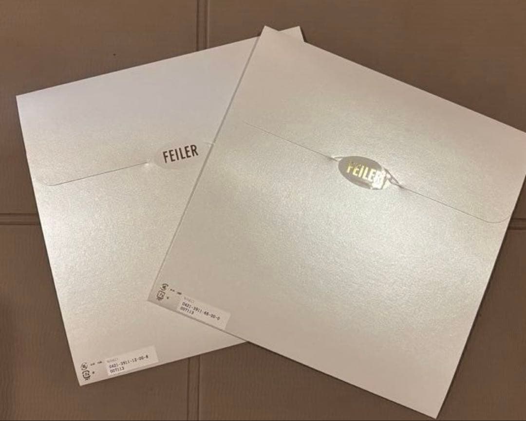 フェイラー　和光　ハンカチ2枚セット