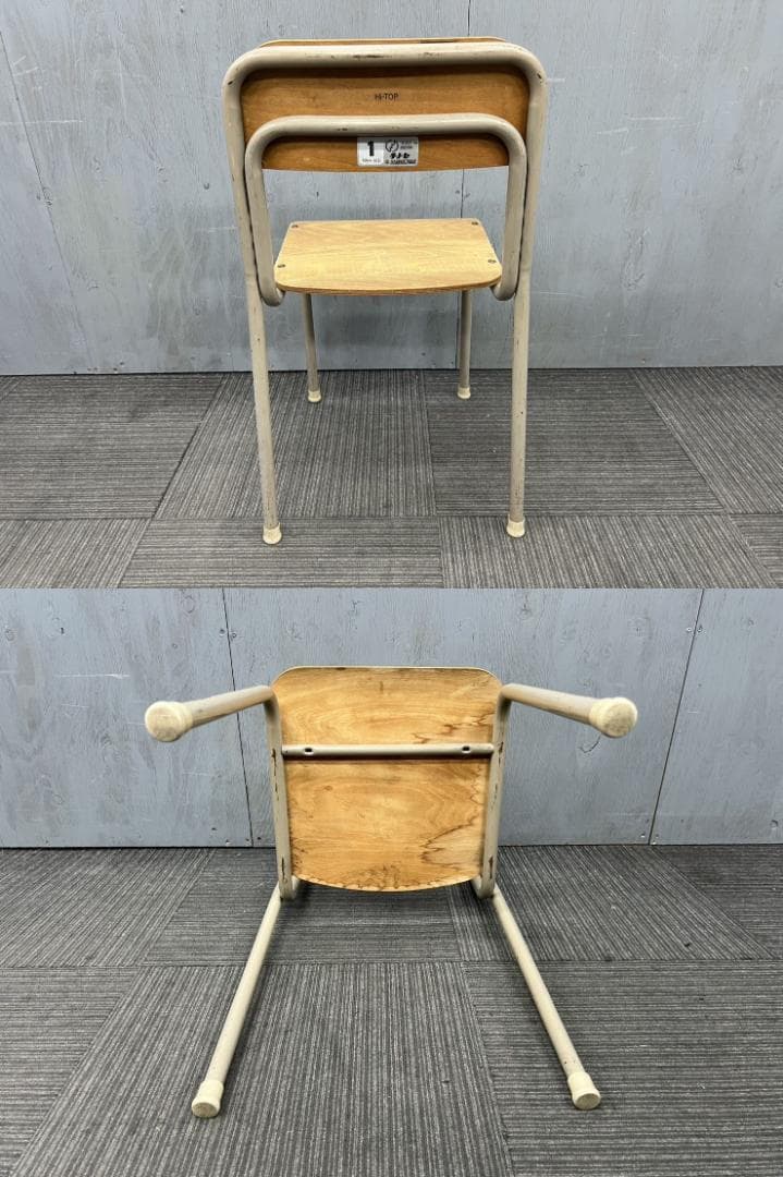 822◆自社便対応地域あり◆学童机・学童椅子4組(新JIS5.5号)学校学習塾