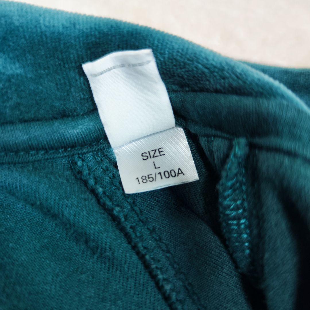 美品✨️DIESEL ディーゼル ベロア ジャージ トップス グリーン サイズL