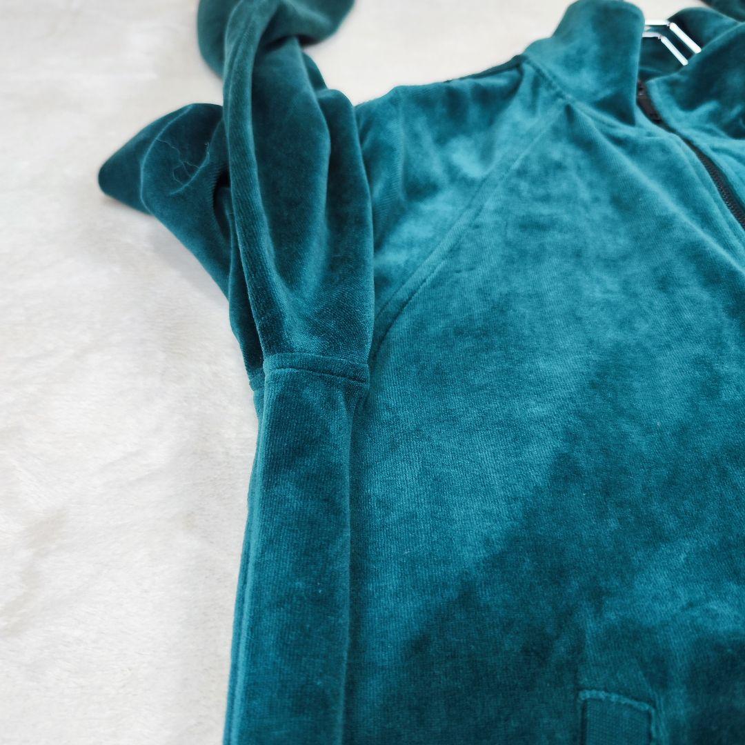 美品✨️DIESEL ディーゼル ベロア ジャージ トップス グリーン サイズL