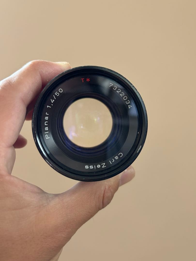フィルムカメラ Carl Zeiss Planar T* 50mm F1.4 MMJ