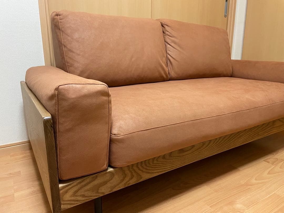 【値下げ】unico TREL(トレル) ソファ 2.5シーター