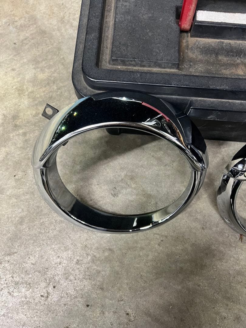 み*ん様 L700 ミラジーノ　純正OPヘッドライトバイザー　ピヨピヨ