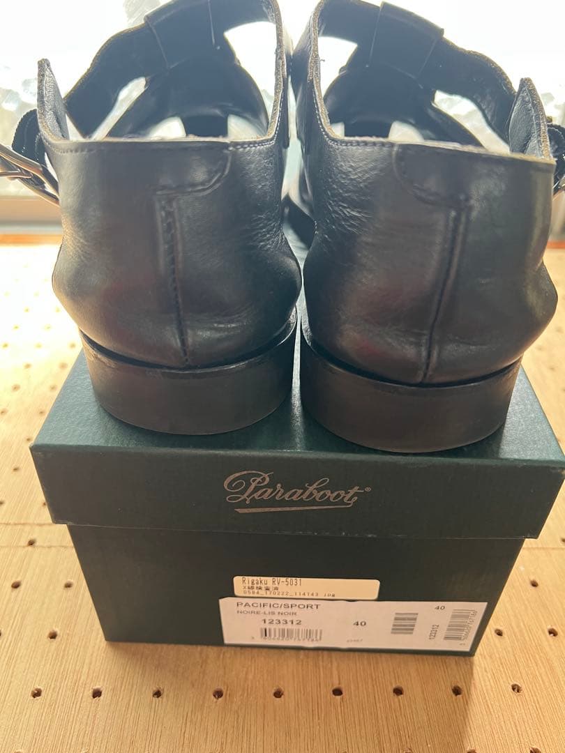 【美品】パラブーツ　パシフィック 40（約26.5cm）