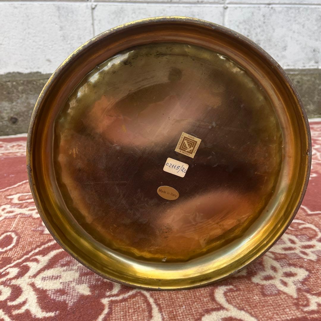 イタリア製◾️銅製 傘立て アンブレラスタンド ヨーロッパ雑貨