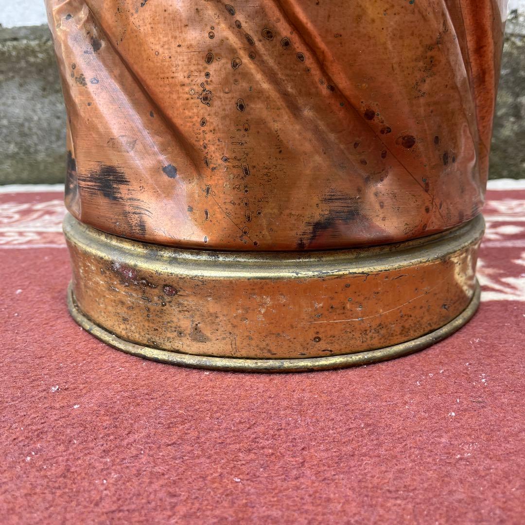 イタリア製◾️銅製 傘立て アンブレラスタンド ヨーロッパ雑貨