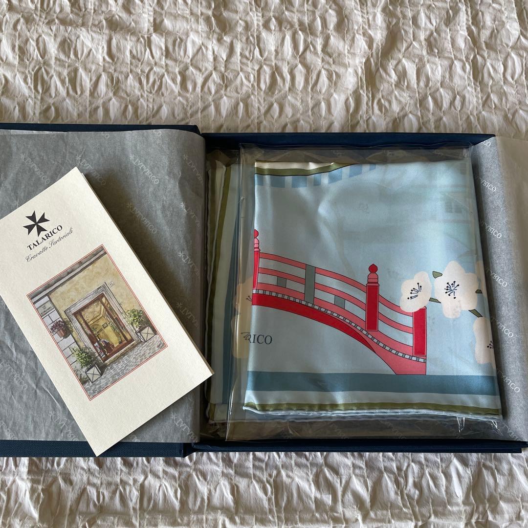 プレミア物！大阪関西万博2025 イタリア館　限定スカーフ　タラリコ