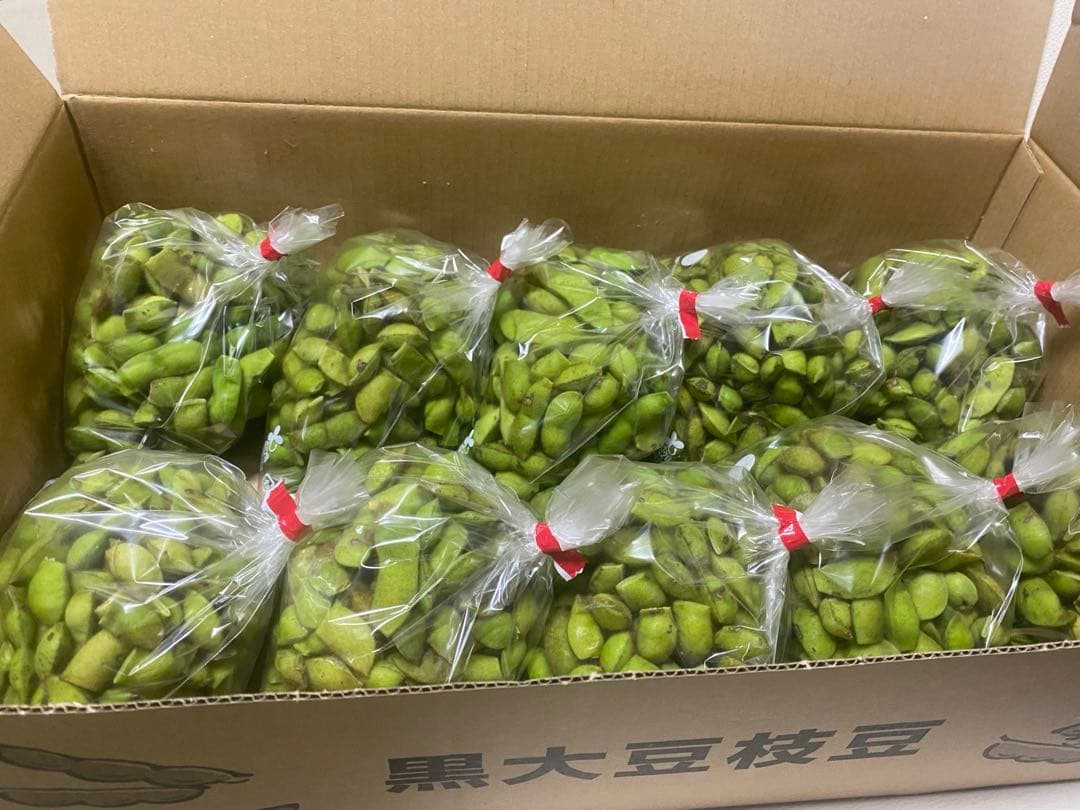 【今年も残りわずか‼️】丹波篠山黒枝豆 5キロ　まとめ売り