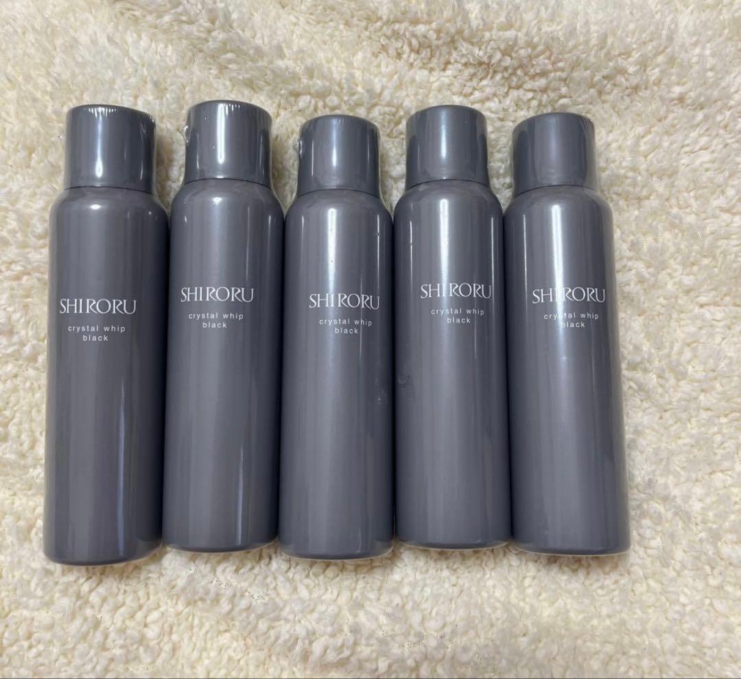 SHIRORU クリスタルホイップブラック 5本セット