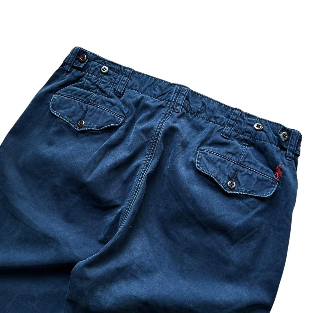Polo Ralph Lauren ラルフローレン チノパン W34 ネイビー