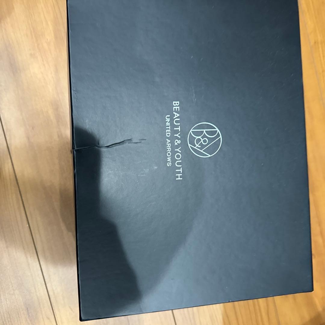 ブラック サイドゴアブーツ レザー