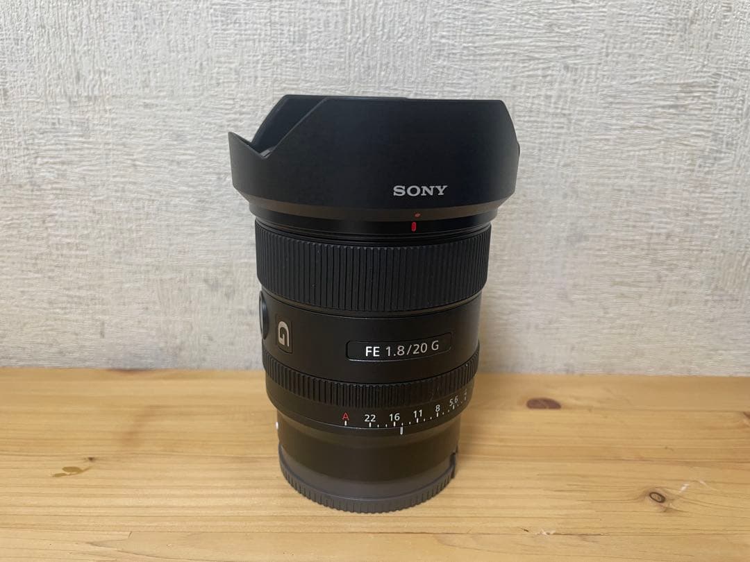 Sony FE 1.8/20 G レンズ　【SEL20F18G】