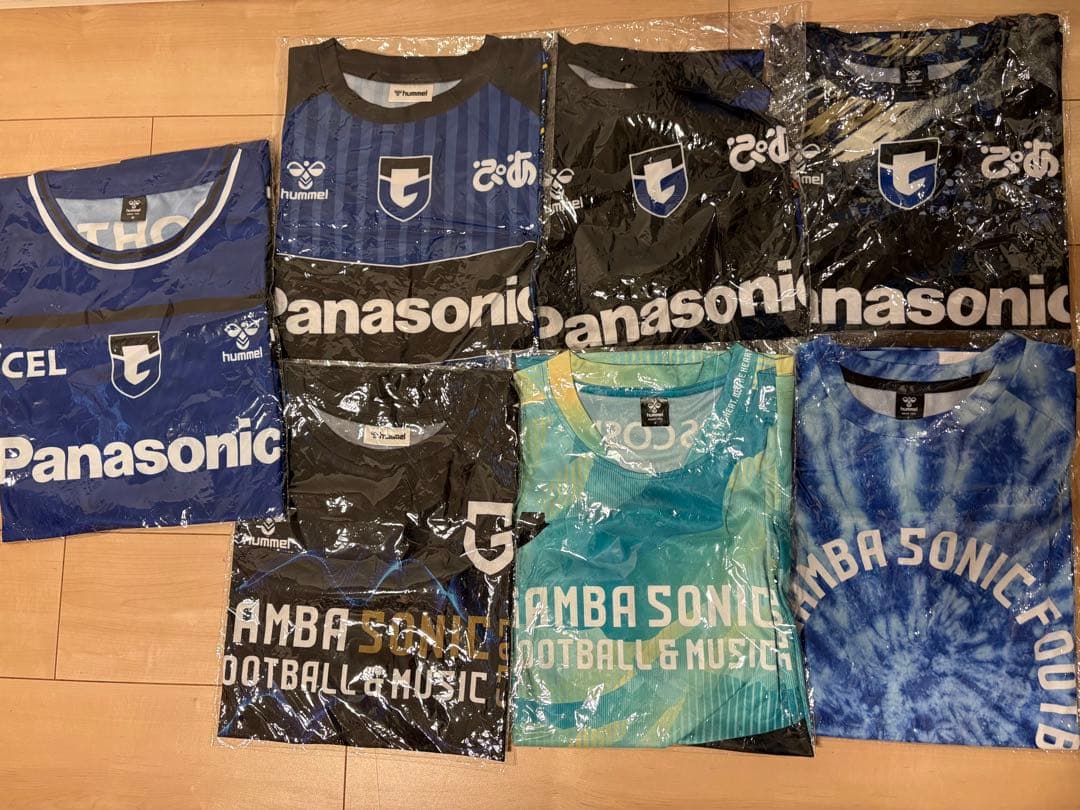 ガンバ大阪 非売品シャツ ７枚セット 大人フリー