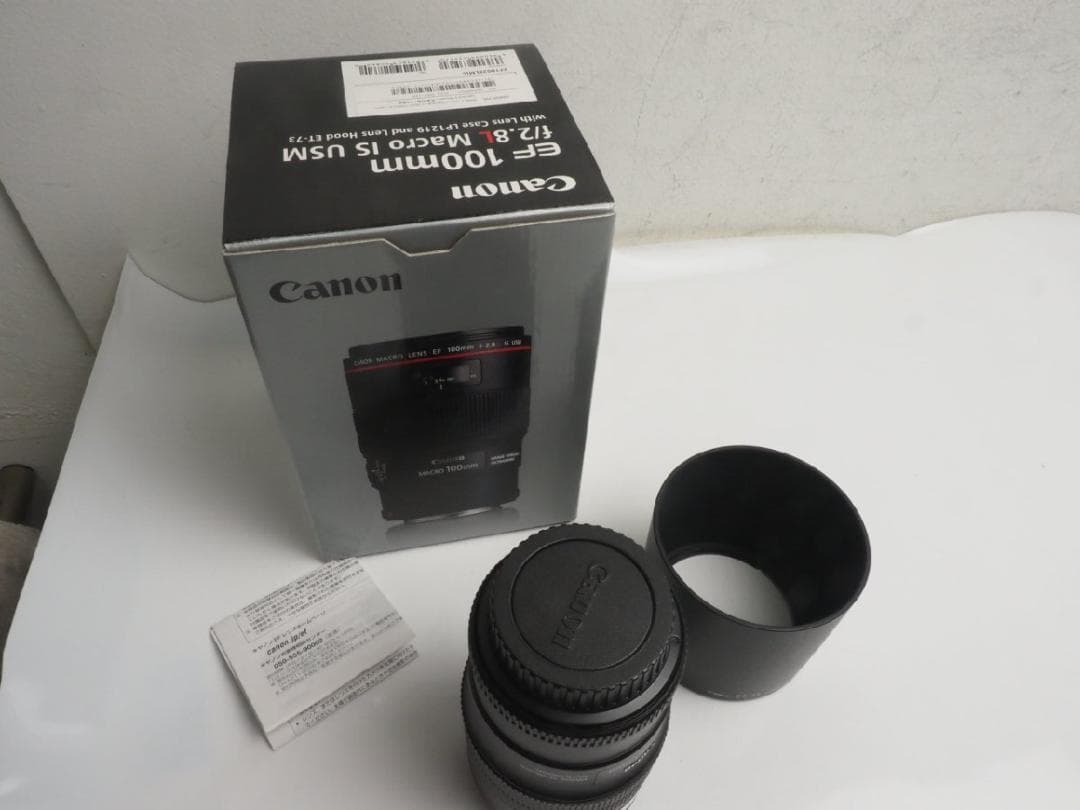かん　Canon EF 100mm F2.8L Macro IS USM
