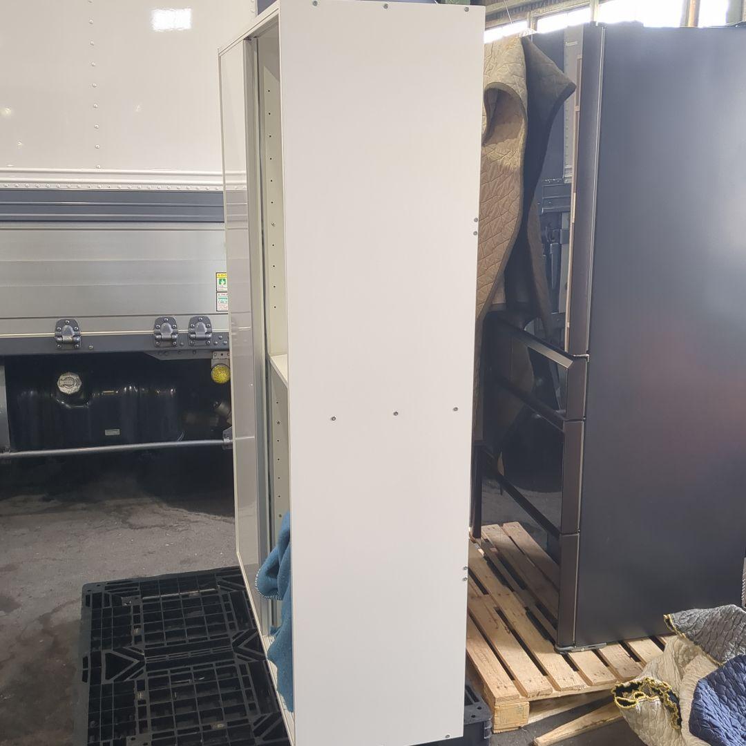 スライド棚付き家電収納庫　ハイタイプ　食器棚